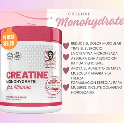 CREATINA PARA MUJERES CON COLAGENO Y AMINOACIDOS